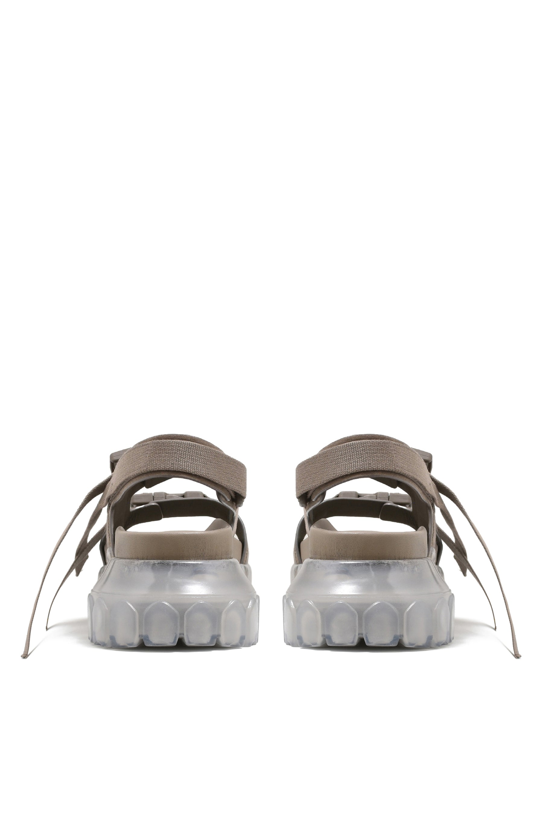 Rick Owens リックオウエンス SS24 LIDO TRACTOR SANDAL / DUST CLEAR