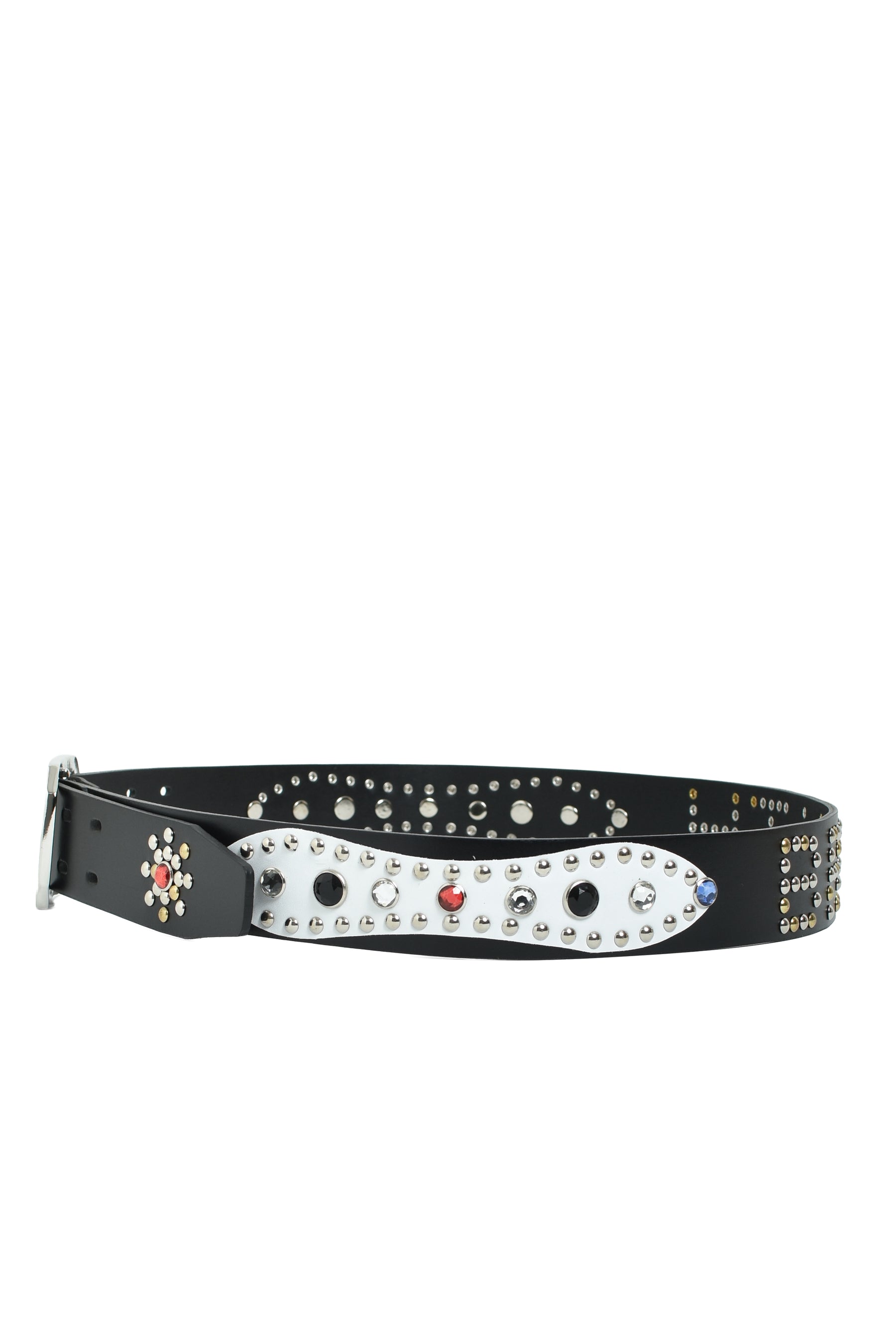 BREATH ブレス SS25 STUDS LOGO BELT / BLK MULTI - NUBIAN ヌビアン