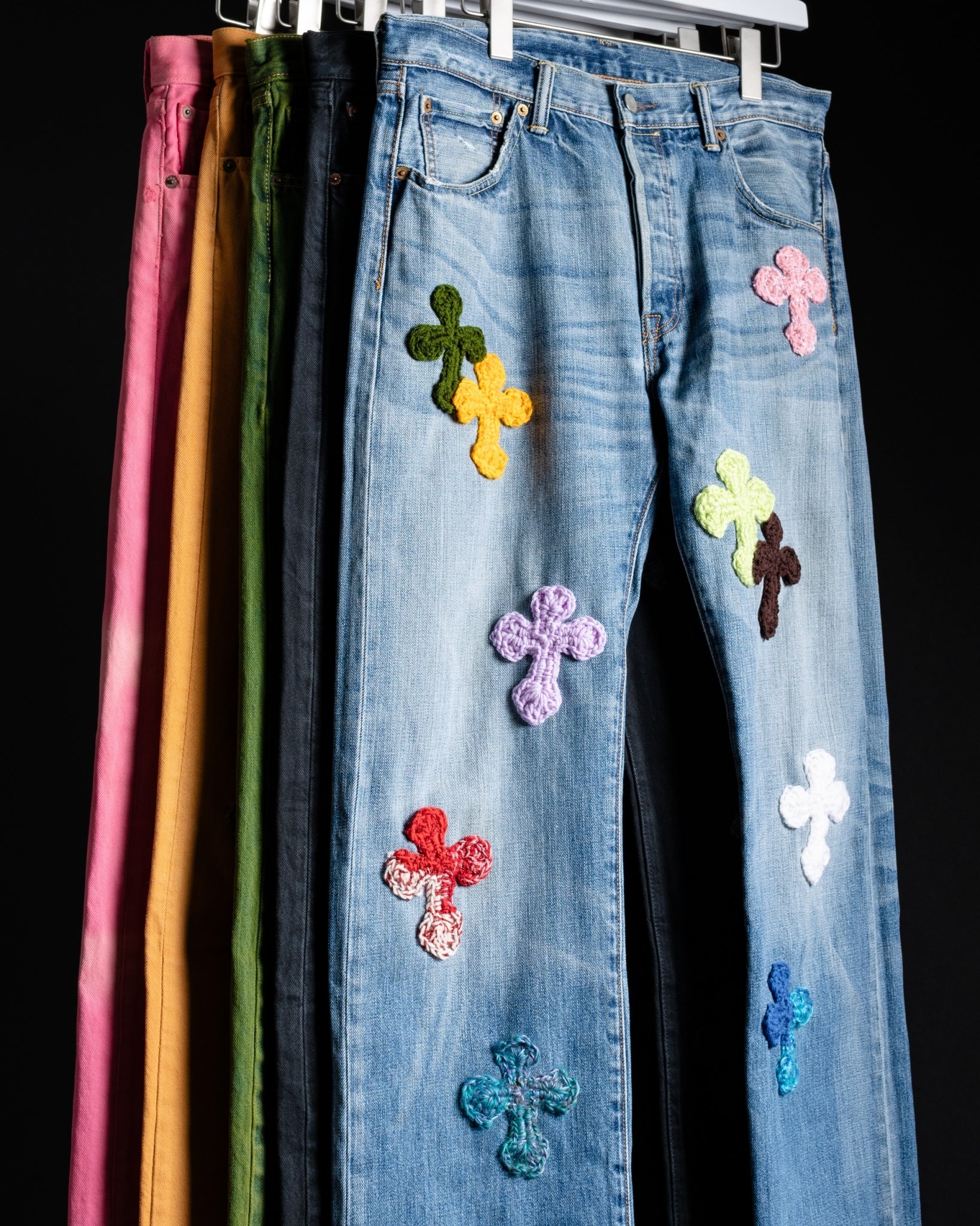 週末限定価格 needles nubian denim track XXL 週末限定 needles