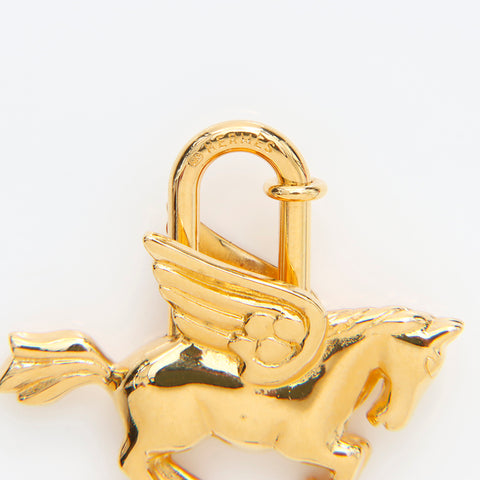 エルメス HERMES カデナ ペガサス キーリング ゴールド WS7904 – NUIR