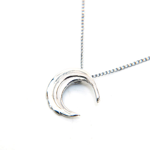 ティファニー TIFFANY&Co. ムーン シルバー925 3.57g ネックレス