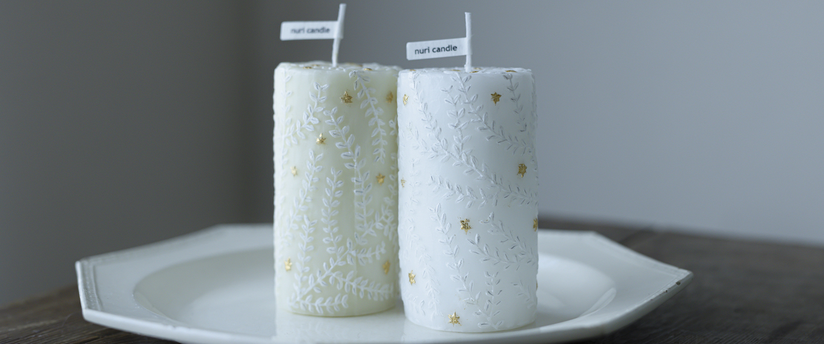 nuri candle 3点セット nuri candle | もみじ市 2018