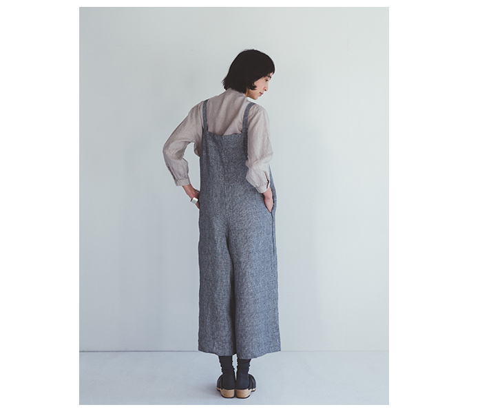 fog linen work(フォグリネンワーク)エリー サロペット | 山口県下関市