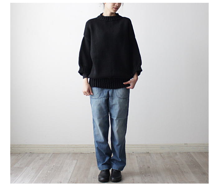 GRANDMA MAMA DAUGHTER（グランママドーター）サイドジップデニム