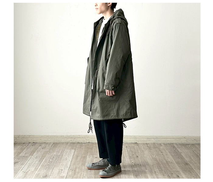 HOUSTON (ヒューストン ) M-51 PARKA ライナー付き モッズコート