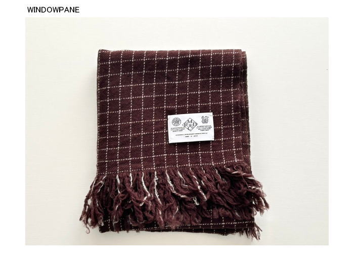 OLDMAN'S TAILOR R&D.M（オールドマンズテーラー） CHECK MUFFLER