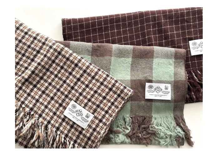 OLDMAN'S TAILOR R&D.M（オールドマンズテーラー） CHECK MUFFLER