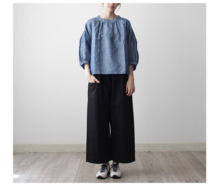 TRAVAIL MANUEL（トラバイユマニュアル）コンパクトチノシャムパンツ