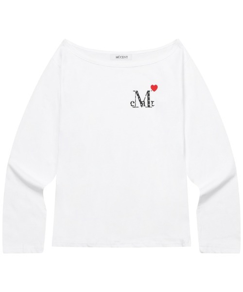 A'GEM/9 × .kom 『MUCENT/ムセント』 LOVRITS MINI HEART LOGO ONE