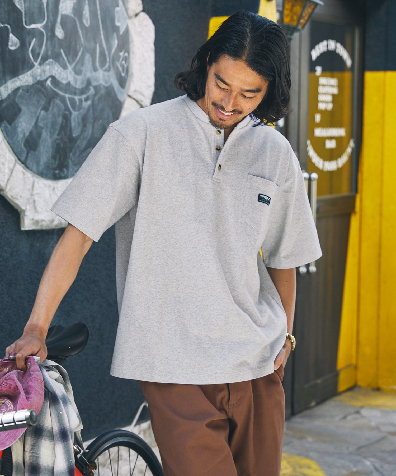 ヘビーウェイトファンクショナルファブリック ビッグシルエット