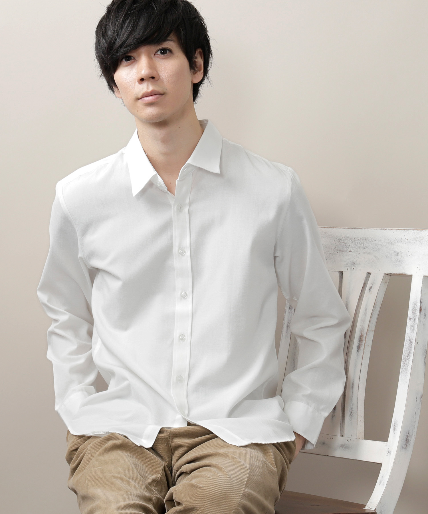 オックスフォードレギュラーカラーシャツ L/S MONO-MART│MONO-MART