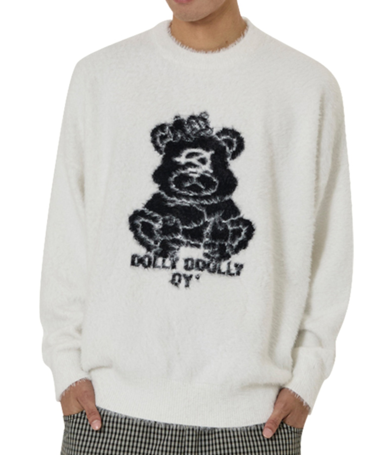 OY/オーワイ』MULTI DOLLY HAIRY KNIT/マルチドリー ヘアリーニット OY