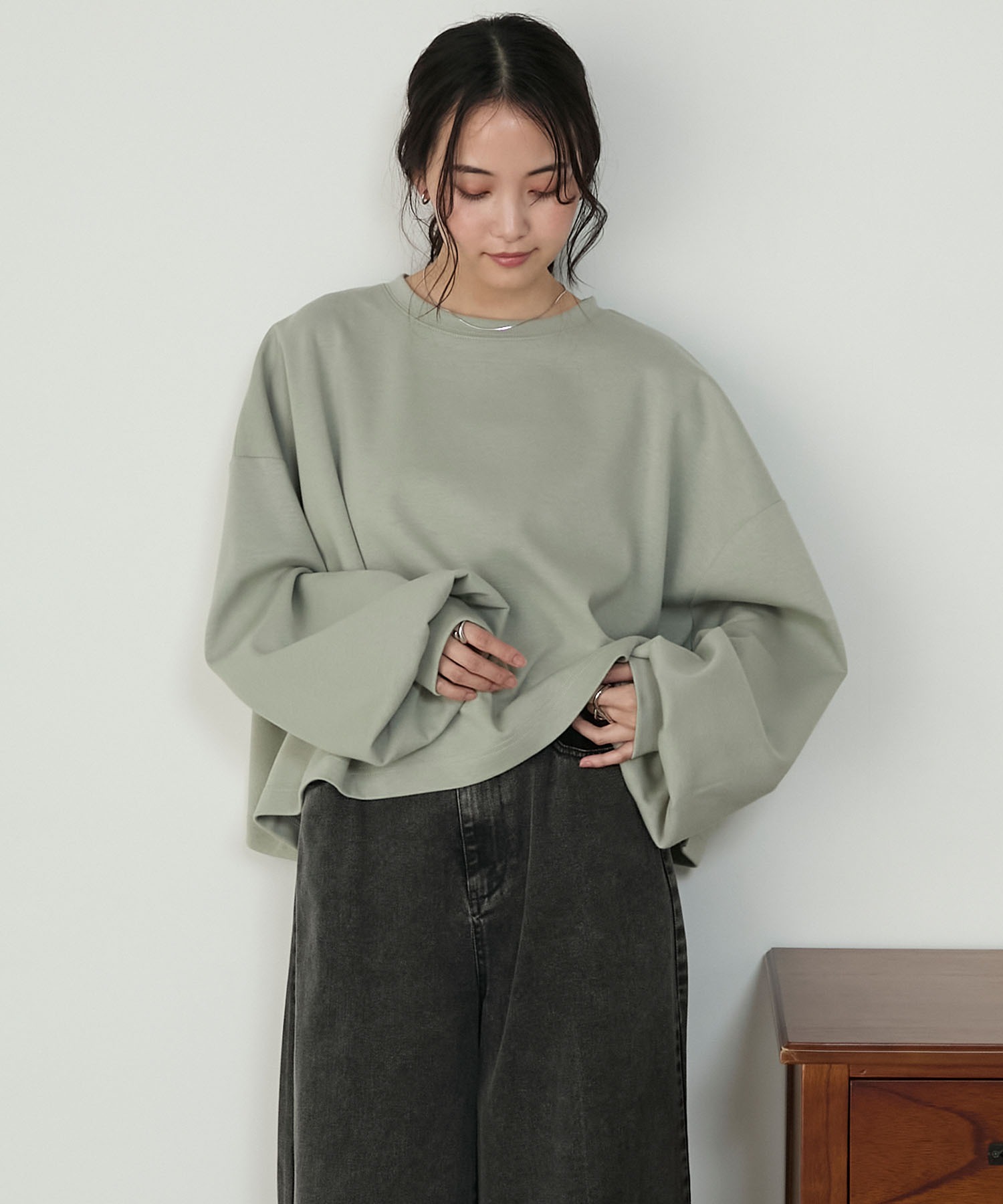 TheSoliost 19ss オーバーサイズ Tシャツ 46 セール】【forksy.】<エブリデイシリーズ>オーバーサイズス