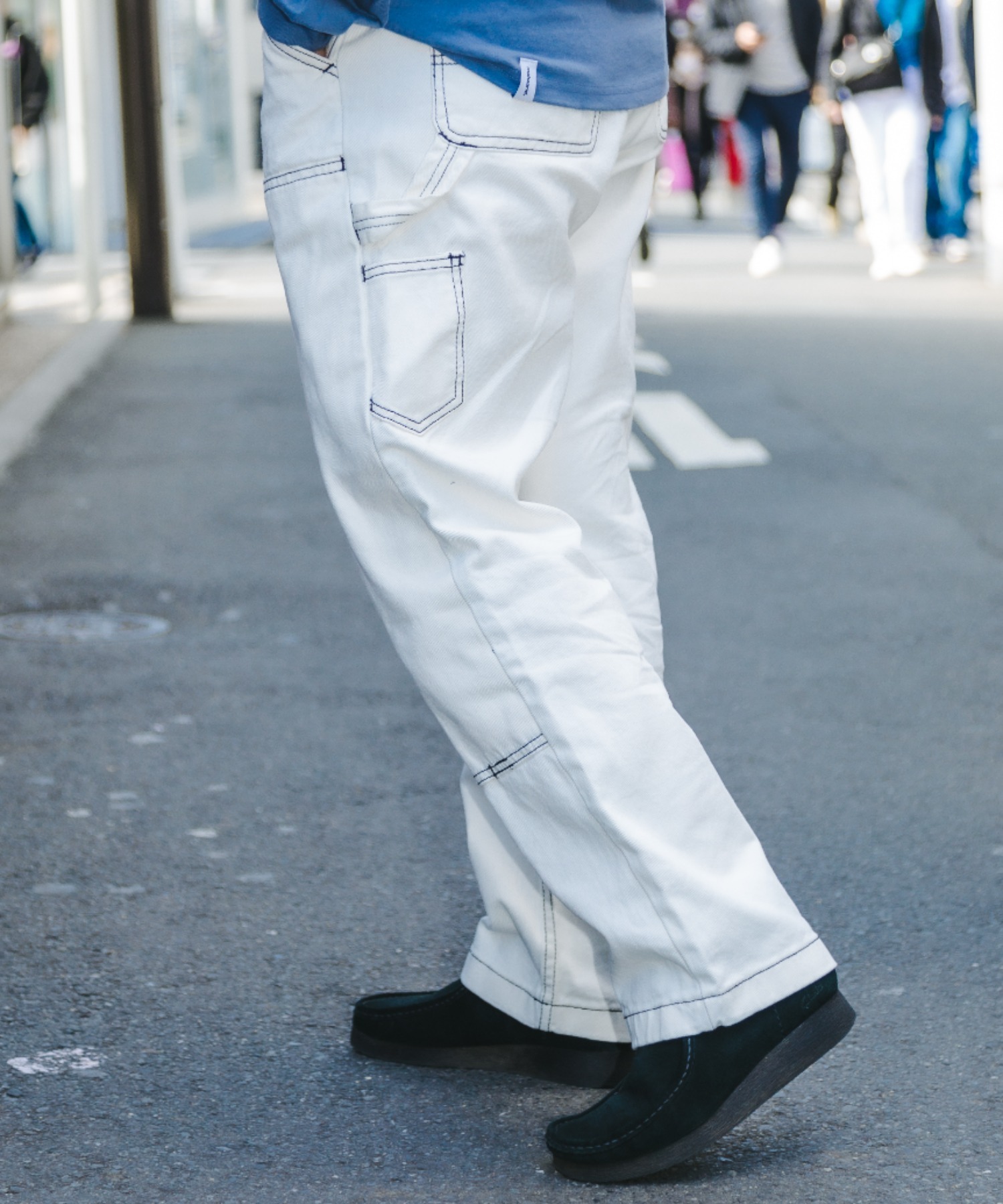 mahagrid/マハグリッド』DOUBLE KNIEE DENIM PANT/ダブルニーデニム