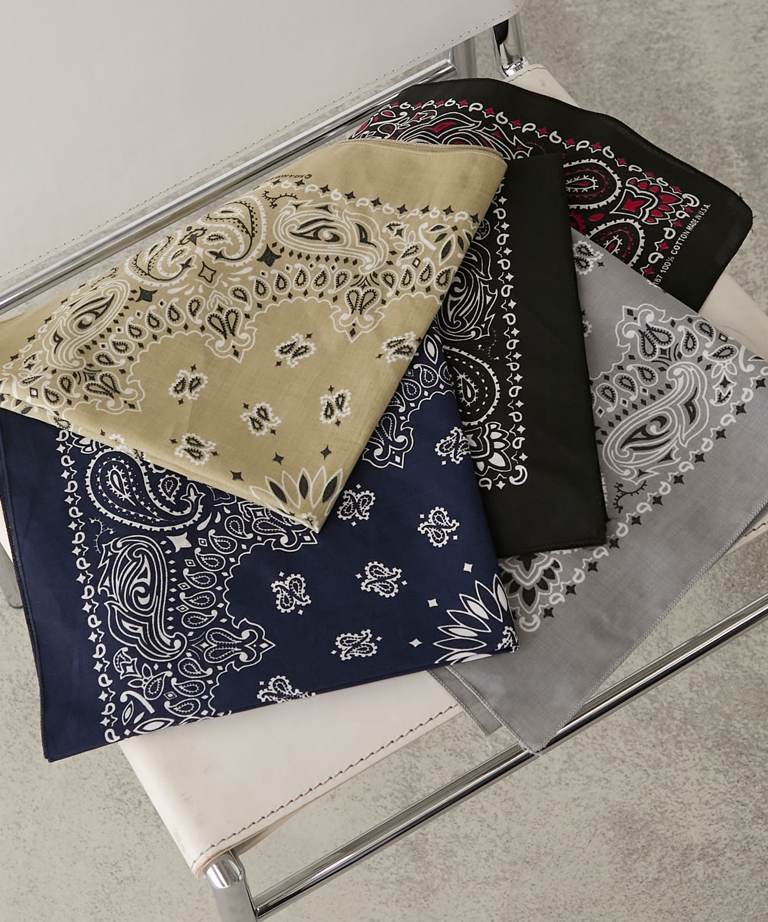 forksy.】【HAV-A-HANK】ハバハンク ペイズリー柄 バンダナ / スカーフ