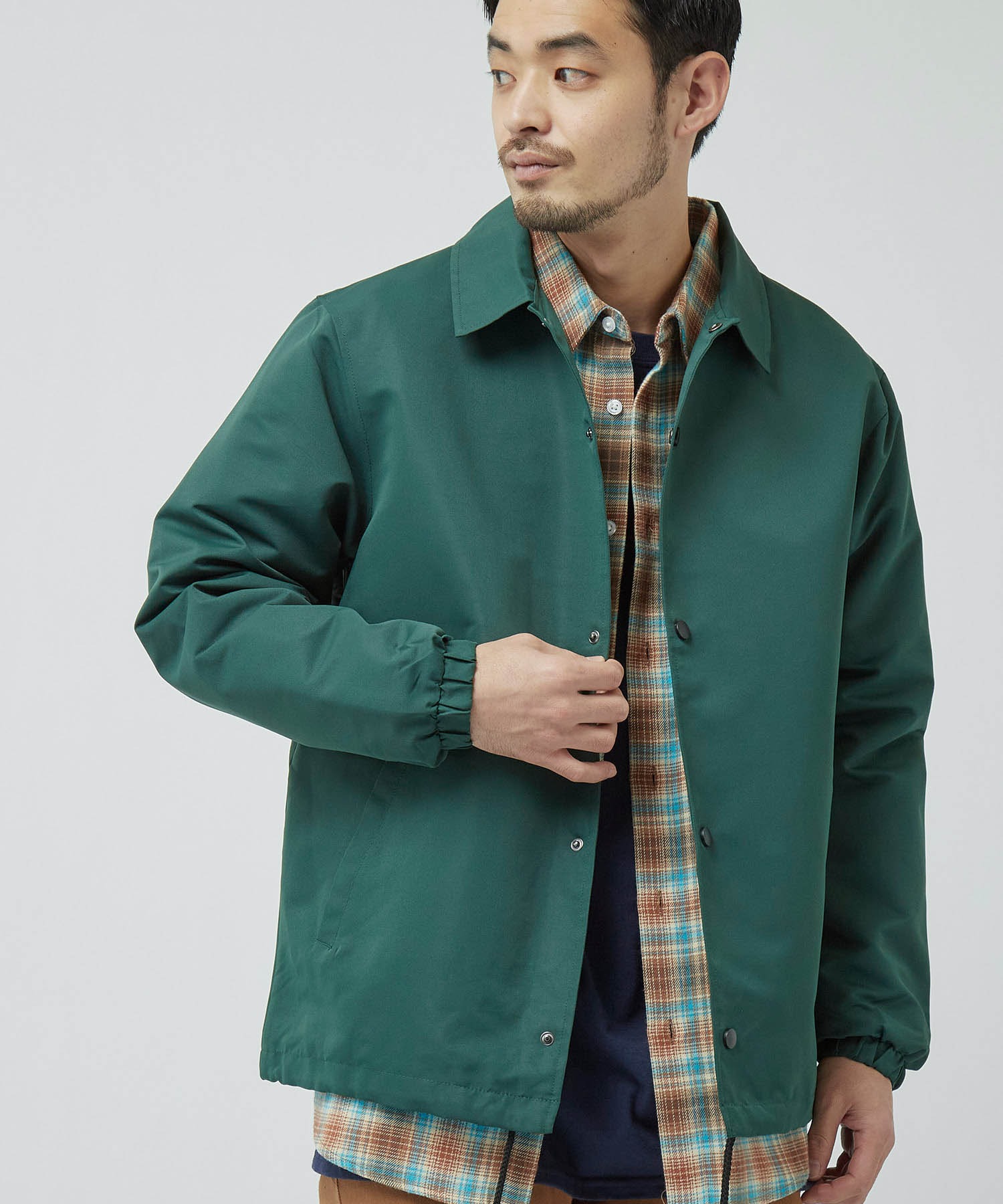 オーバーサイズタスラン加工ナイロンコーチジャケット MONO-MART│MONO