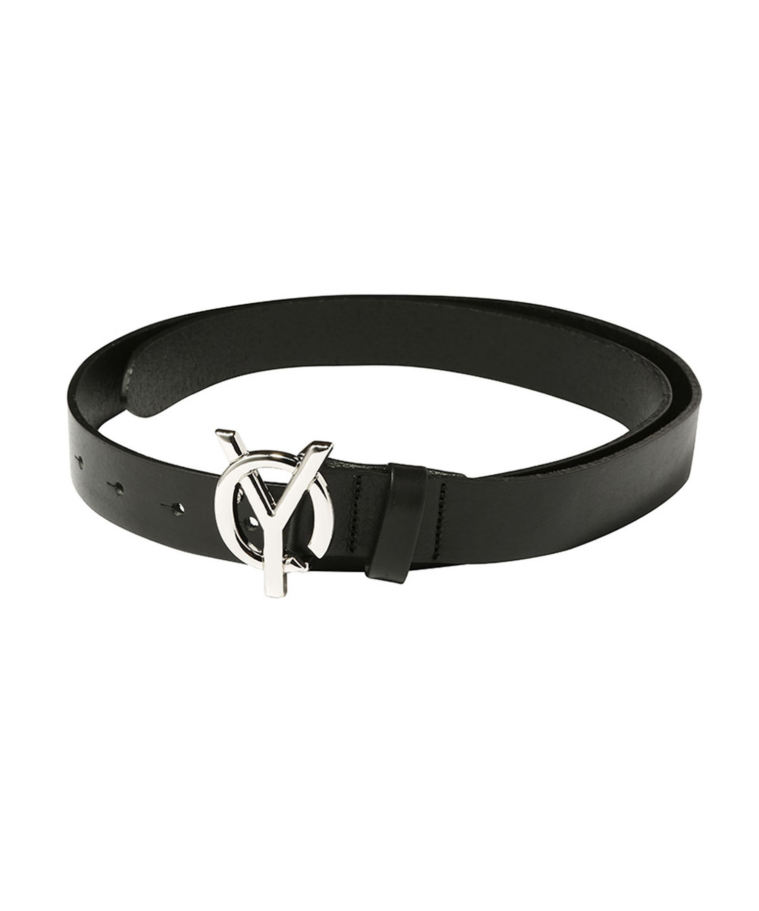 OY/オーワイ』LOGO LEATHER BELT/ロゴレザーベルト OY│A'GEM/9×.KOM