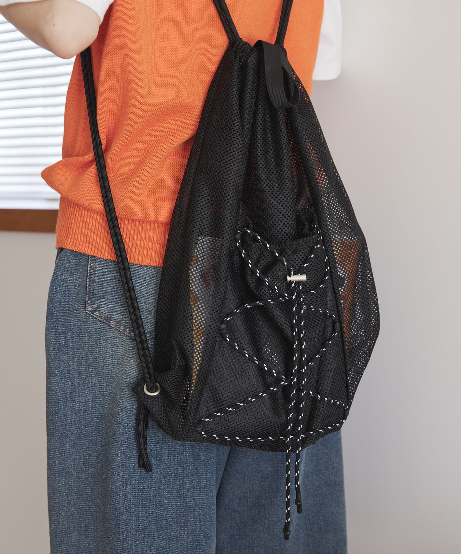 アソートデザイン ドローコード ナップサック MONO-MART LADY'S│MONO