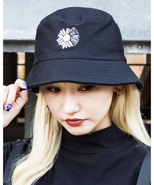 A'GEM/9』フラワー刺繍バケットハット A'GEM/9│A'GEM/9×.KOM【公式