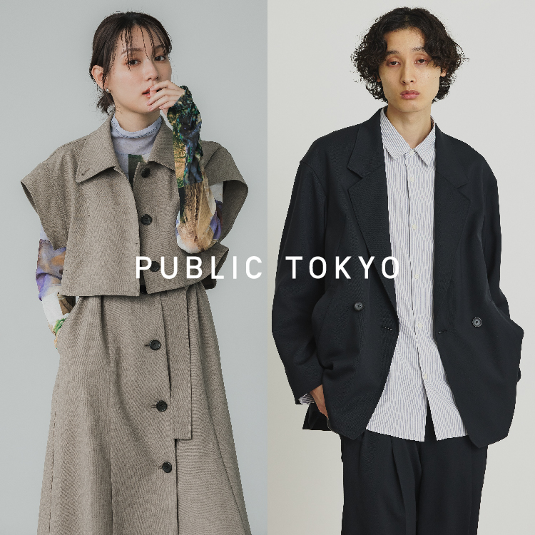 PUBLIC TOKYO｜パブリック トウキョウのチェスターコート（グリーン