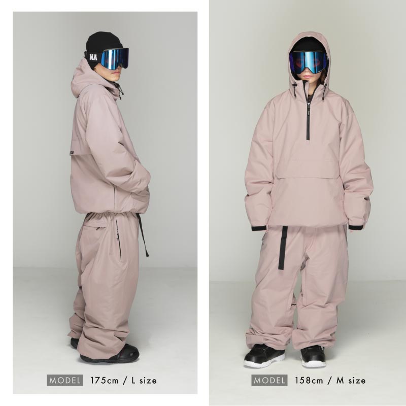 スノーボードウェア メンズ レディース 上下セット ベンチレーション
