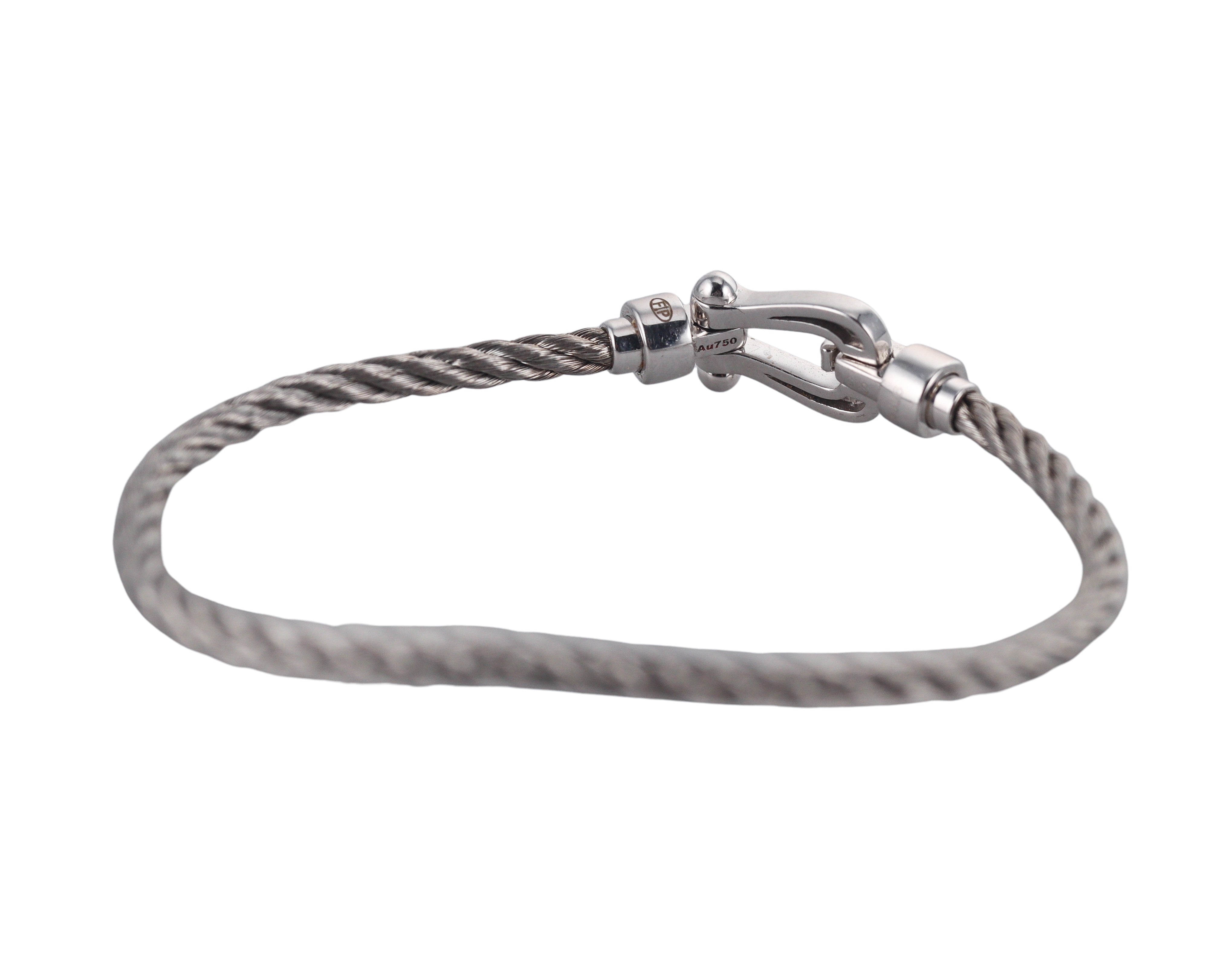 Fred Force 10 White Gold Small Model Bracelet