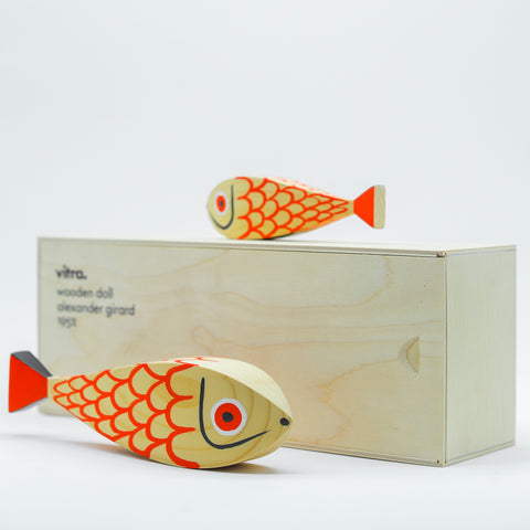 Wooden Doll Mother Fish & Child – Objet Manila