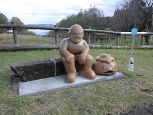 新潟県立大潟水と森公園 かっぱ像