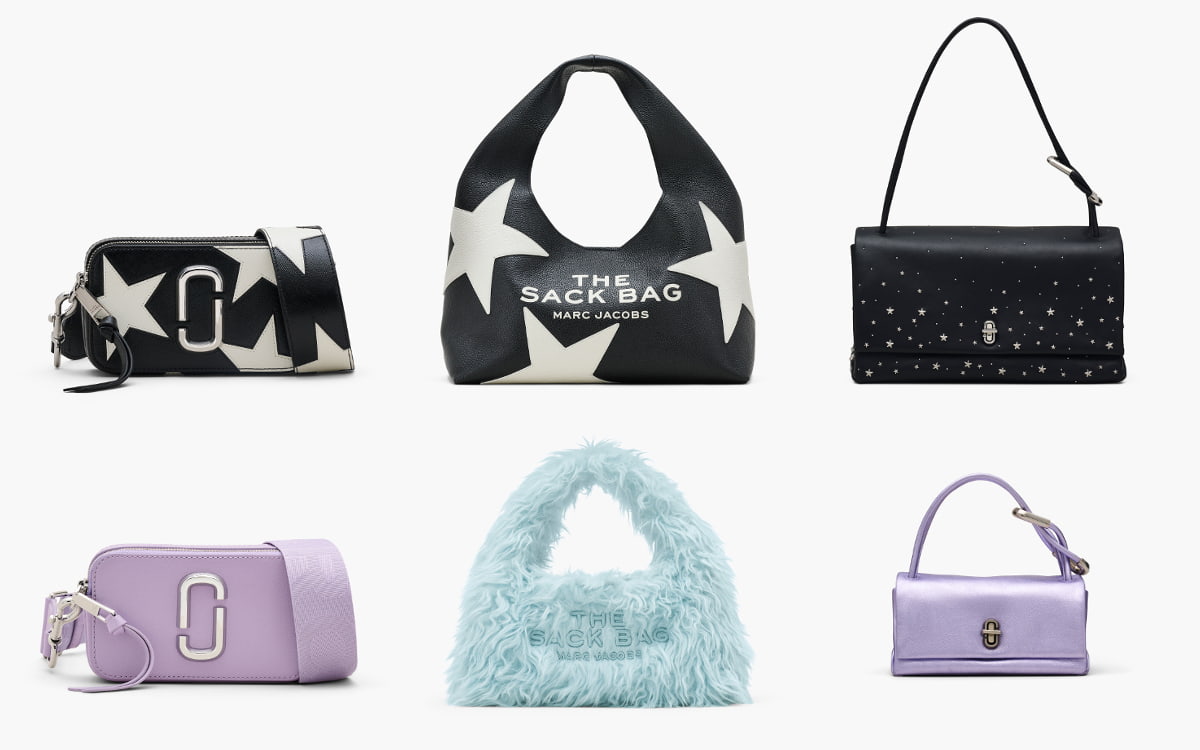 新品】マークジェイコブス スター パッチワーク ハンドバッグ 星柄