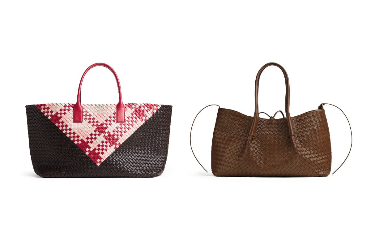 ボッテガ・ヴェネタ｜イントレチャートのトートバッグ限定モデル2種を