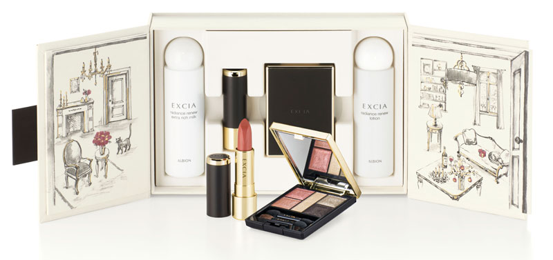 クリスマスコフレ2021【アルビオン】エクシアからスキンケア＆メイクを