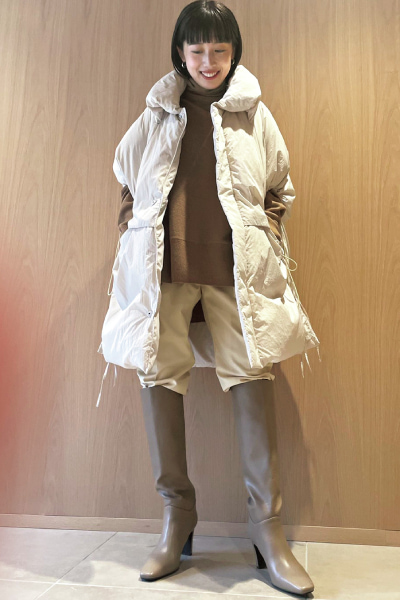 ダウンベストのデザインが進化中！ サッと羽織れるだけでこなれ感が