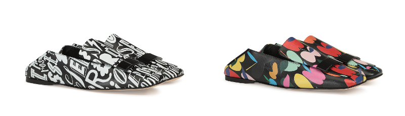 セルジオ ロッシの名シューズ「sr1」がSHOGO SEKINEのアートに包まれて