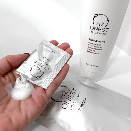 ツヤが出る”と話題のヘアトリートメント初体験！ 水素の力で♡【H2