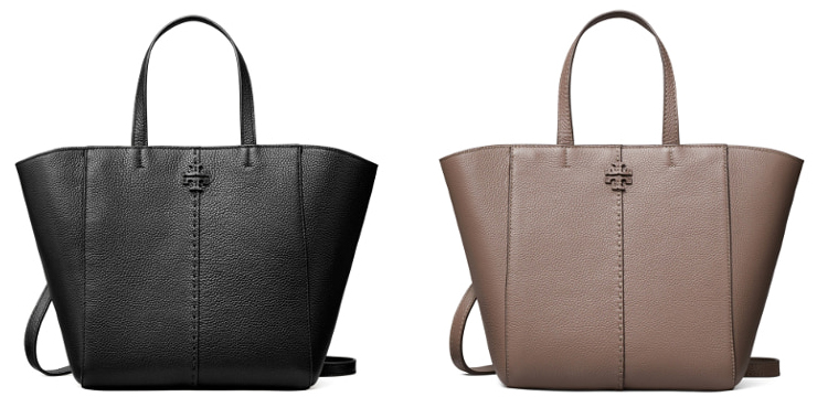 トリー バーチ新作】軽くて程よいサイズ感、2WAYで持てるトート型