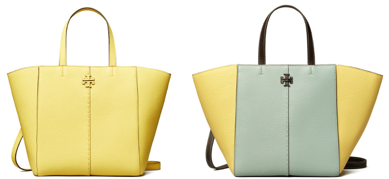 トリー バーチ新作】軽くて程よいサイズ感、2WAYで持てるトート型