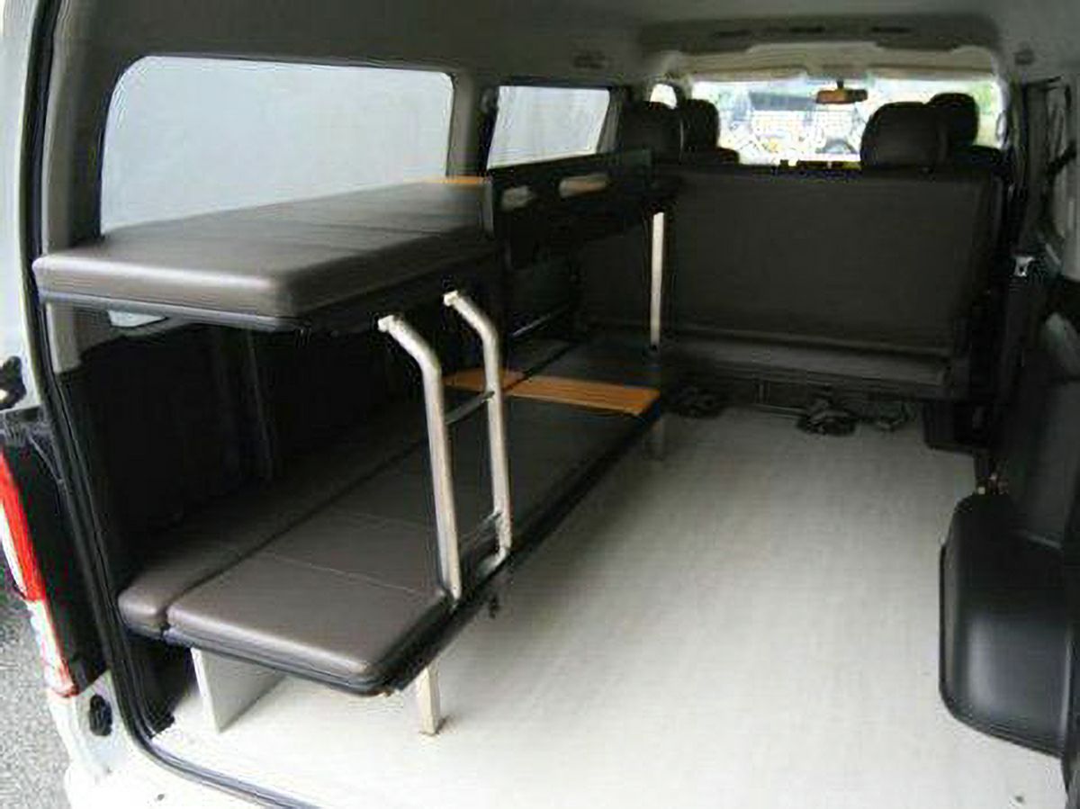 ハイエース キャラバン フレームタイプ ベッドキット｜オグショー