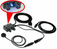 ハンディトランシーバー用ボリューム付 PTT分離型スイッチボックス