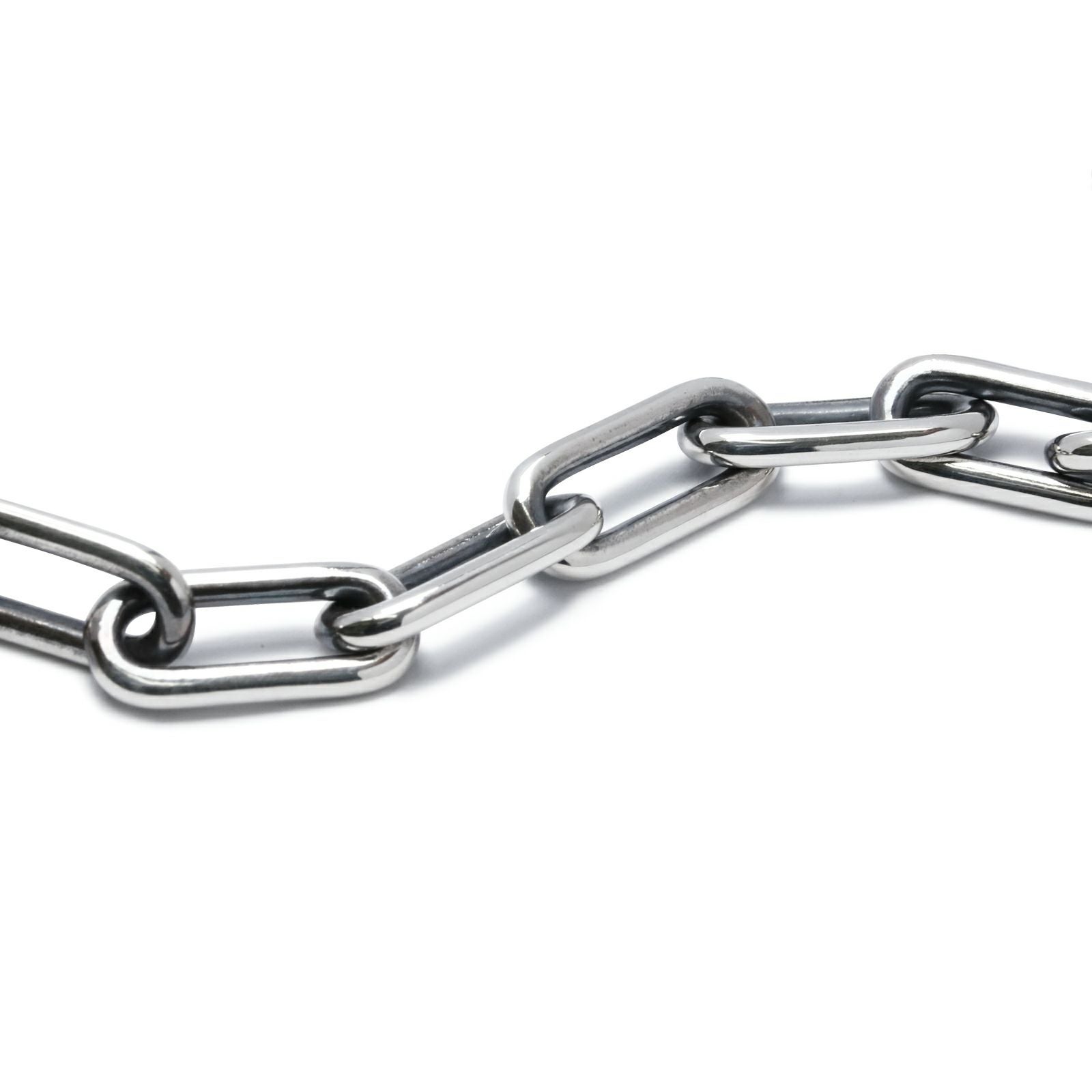 J-BR021)安全ピン長アズキチェーンダイヤモンドブレスレットL