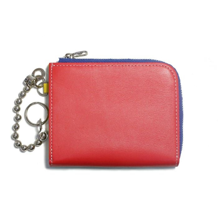 JSC-MSM005)L字ファスナー ミニ財布 レザー 二つ折り -Mr.M&Mr.L