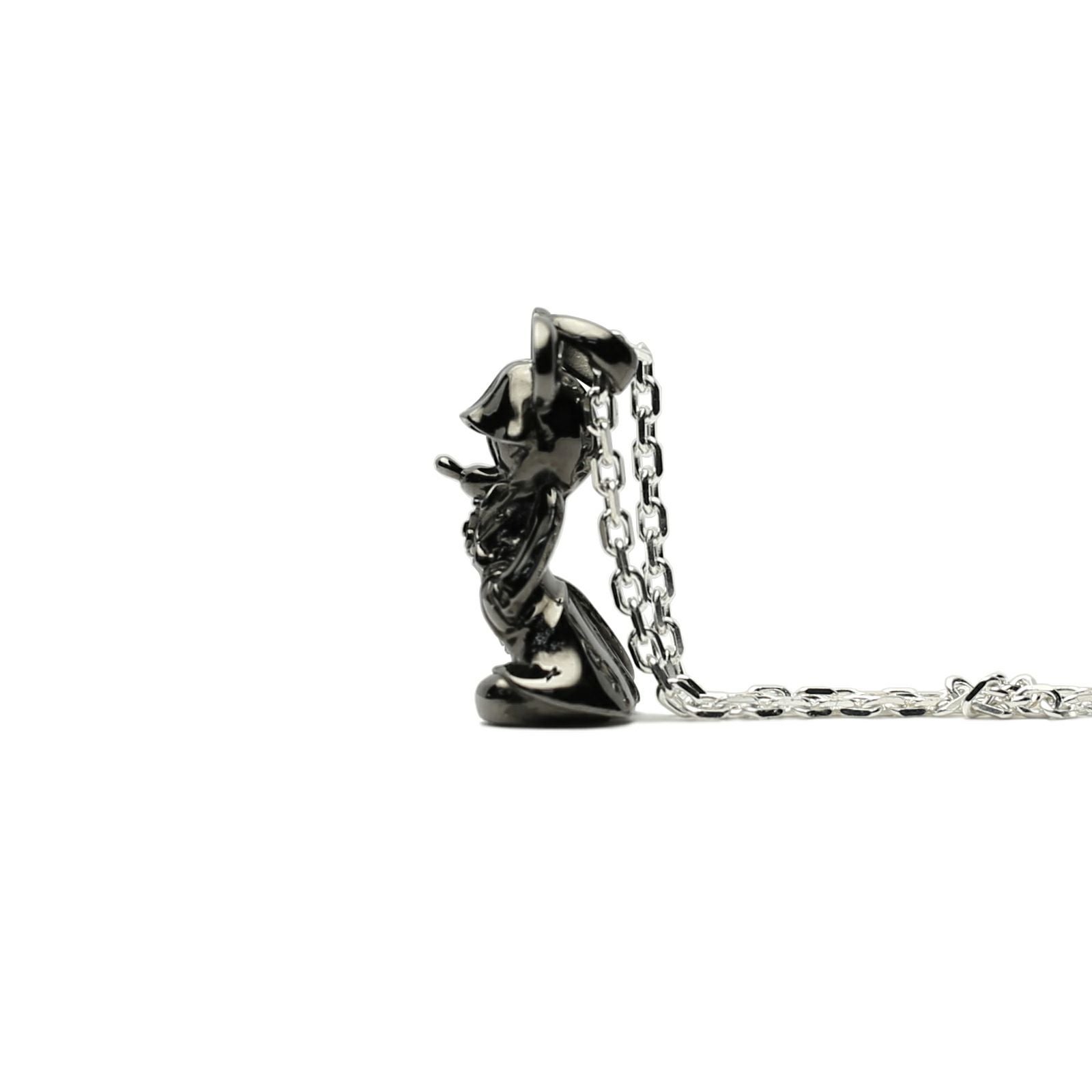 JWDNC88BK)キングダム ハーツ “王様（ミッキーマウス）” ネックレス 闇