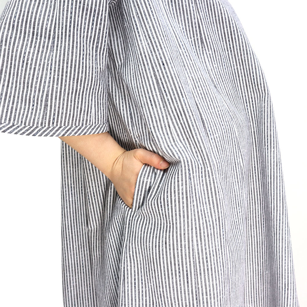 儀右ヱ門 ギエモン ぎえもん 久留米絣チュニック ワンピース ソ510