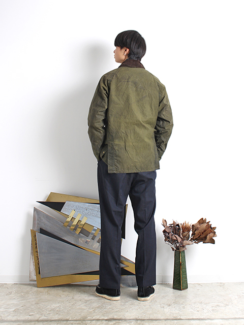 VINTAGE】86s 2warrant Barbour 4pocket BEDALE Sage C36 - 毎日を