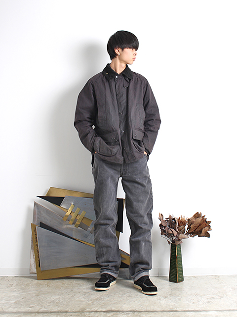 VINTAGE】97s 3warrant Barbour BEDALE Black C40 - 毎日を楽しく豊か