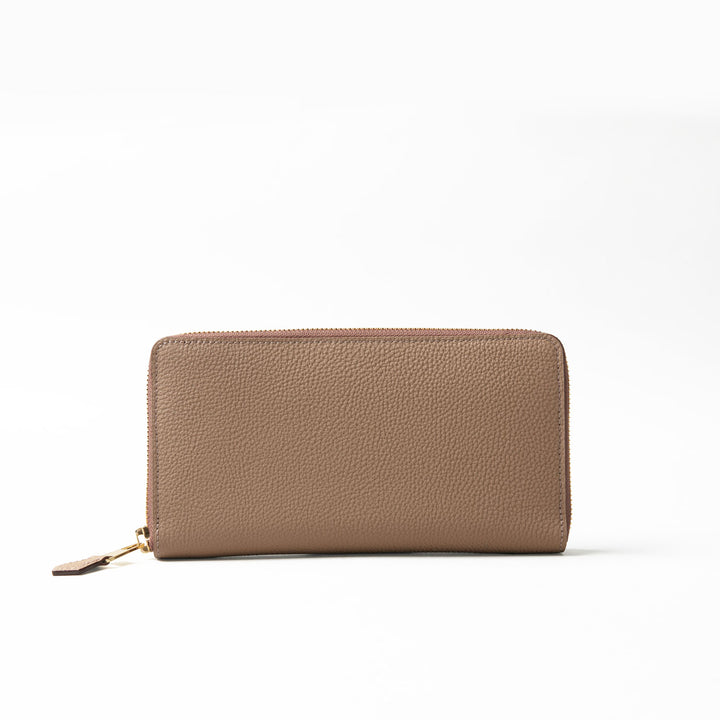 1045-3-GMS】『ポケットブック』ラウンドジップ束入れ (トープ) – 大峽製鞄