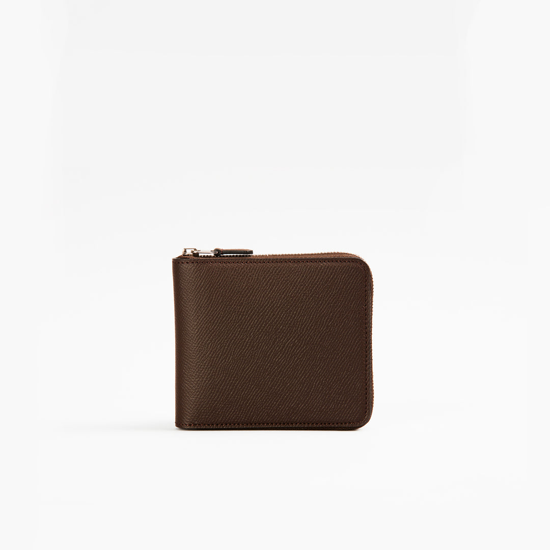 わらび】ミニ財布（ダークブラウン）【受注生産】 わらび】ミニ財布