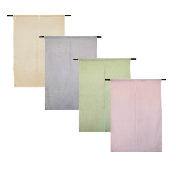 縮のれん 十二布 縞 黒 | IONOストア - 小千谷縮を独自に改良した麻の