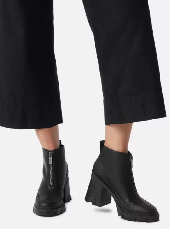 Brex Heel Zip [Black/Black] Ooh La La Boutique Minnesota