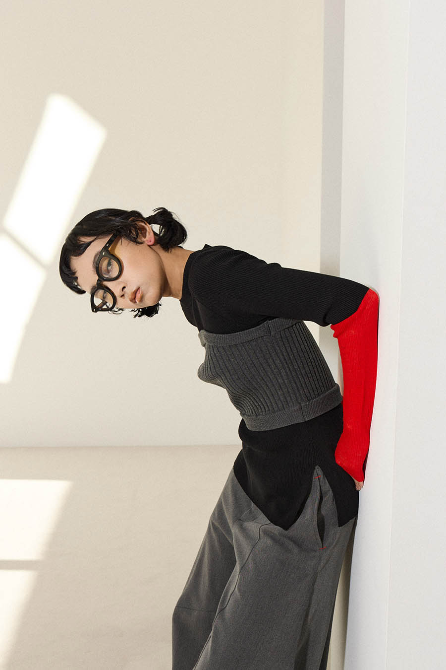 BLOCKING KT BUSTIER SET OMMO ommo 【公式通販】