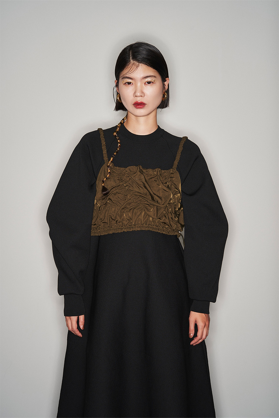 OMMO ONLINE STORE / SPIRAL SHIRRING BUSTIER